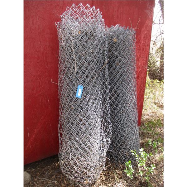 (2) Chain link rolls