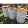 Image 1 : Fire barrels - 3 have lids