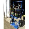 Image 1 : Lubeoil Rack/Cart with casters + 2 parts pails