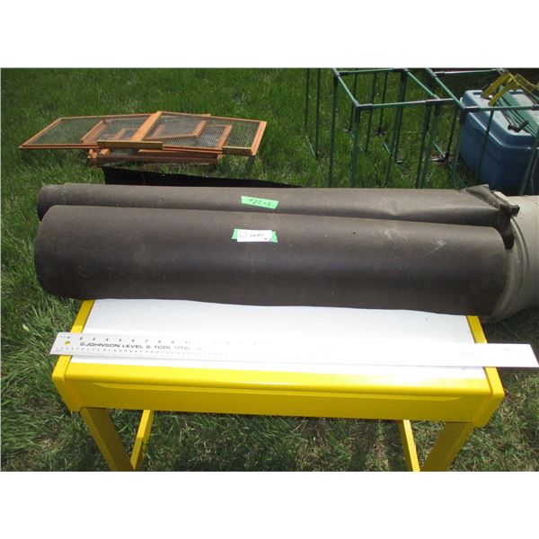 (2) rolls of roofing paper