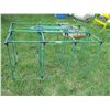 Image 1 : Portable greenhouse frame w/ shelves and cover