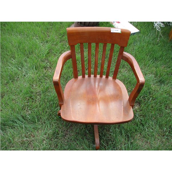 Office chair with castors