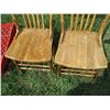 Image 2 : (2) wood chairs