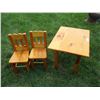 Image 3 : Kids table + chairs 26x20