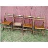 Image 1 : 4X THE BID - folding chairs