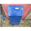 Image 2 : Blue garbage can - 35" tall
