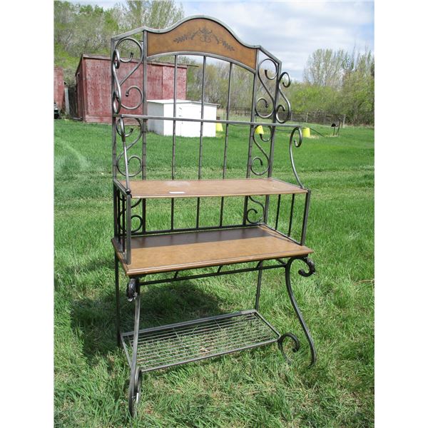 Baker table stand 4-tier, 75" tall