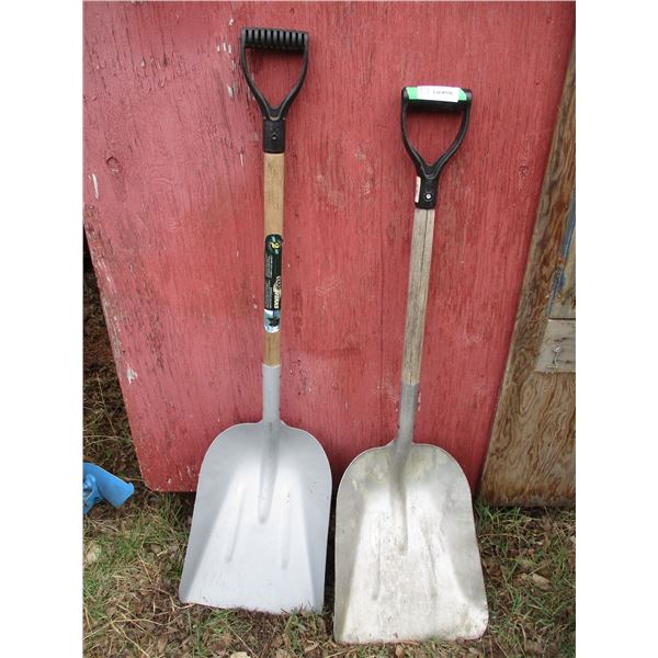 (2) Grain Shovels