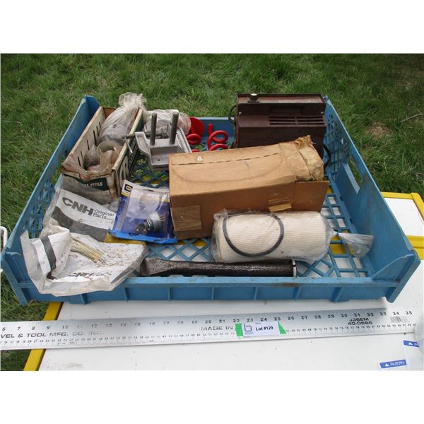 Bread tray with misc