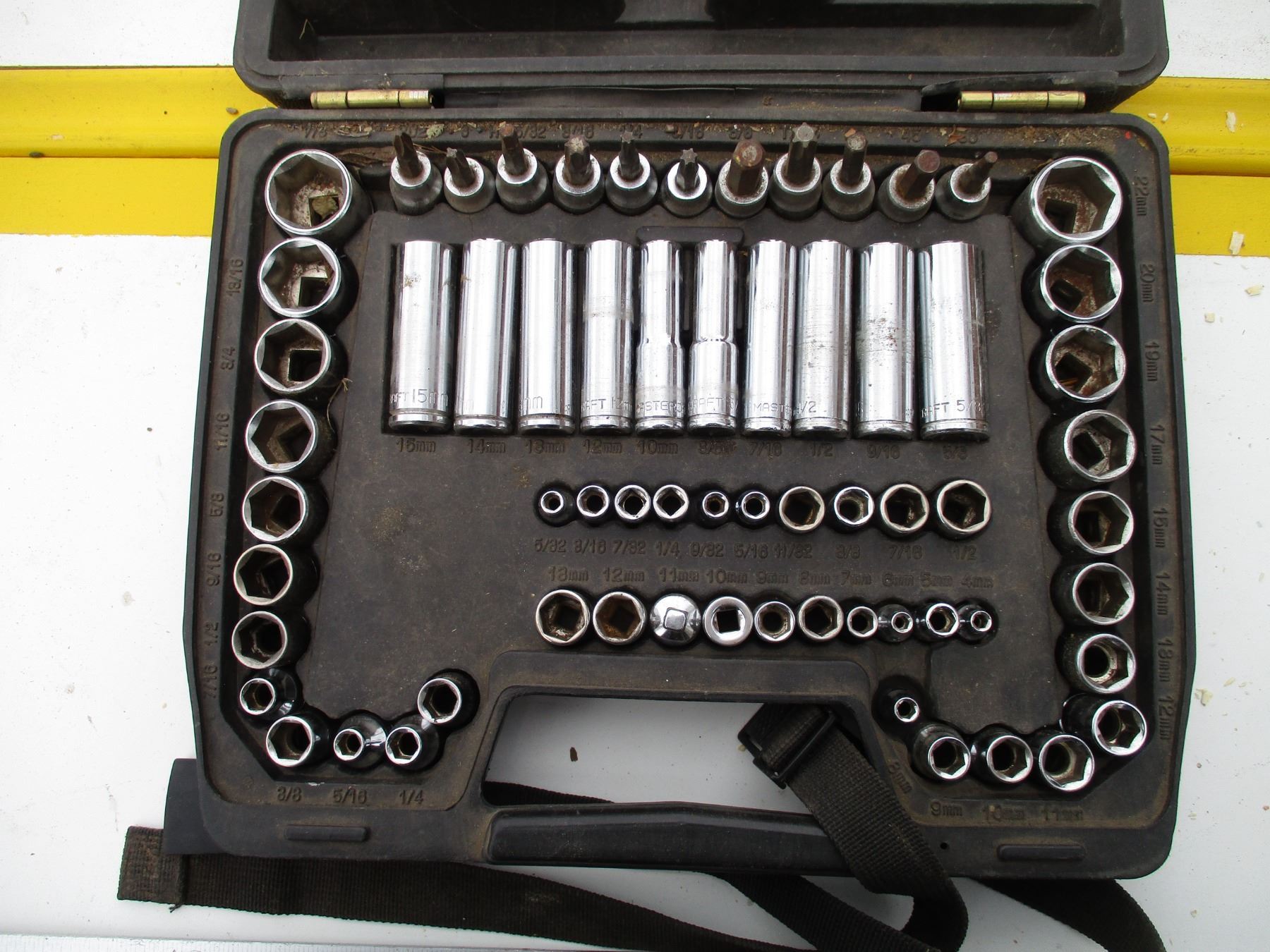 Mastercraft socket set