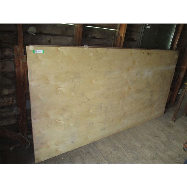 3X THE BID - 5/8" - one side good - 4x8