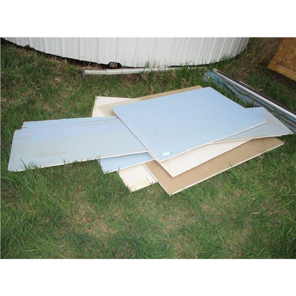 misc drywall pieces