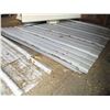 Image 4 : mixed lot of sheeting tin ridge cap, various lengths, used