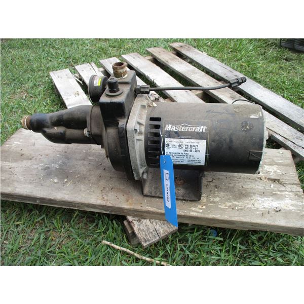 GE motor 1/2 pump