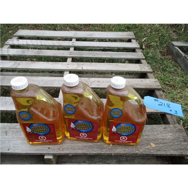 3X THE BID - Diesel lubricant