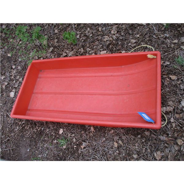 48" plastic sled