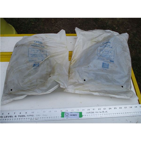 2X THE BID - Implement tube - 11L - 15/15SL