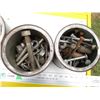 Image 3 : (5) Tins of misc bolts