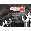 Image 4 : 14piece combination wrench set - powerfist