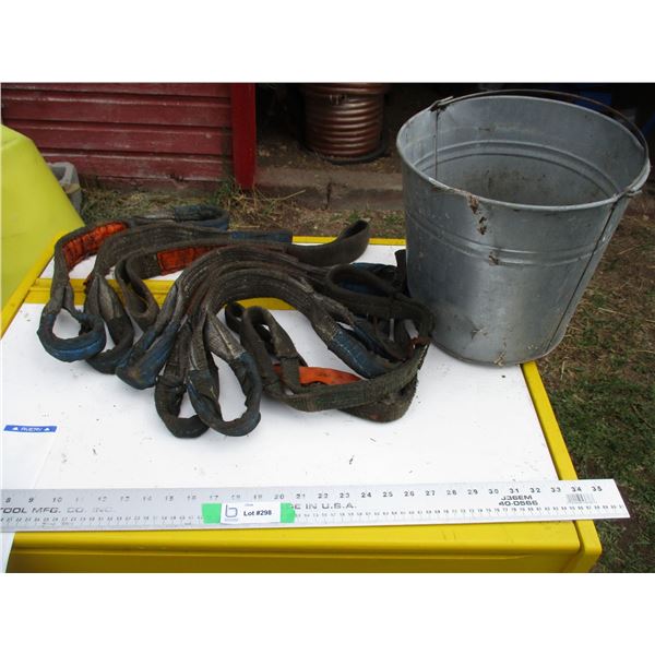 Pail with titan tuff - lift 2ft 8 total