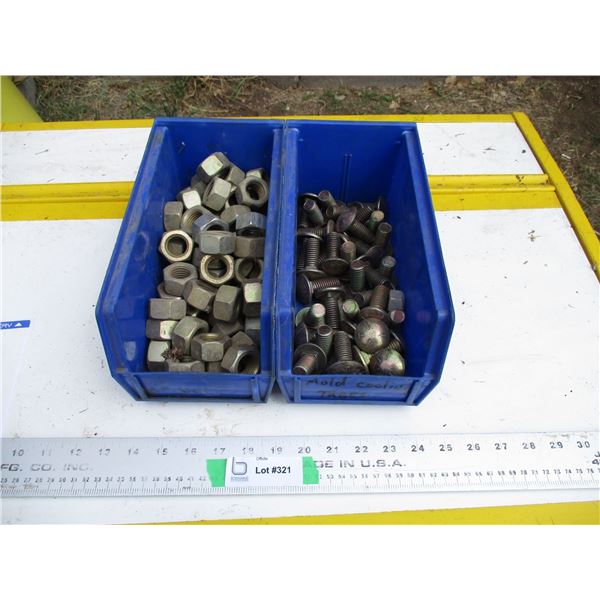 Bolt + nuts - 5/8 + 3/4