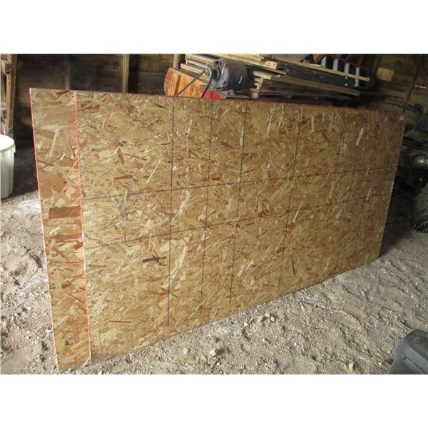2X THE BID - 7/16 plywood sheets