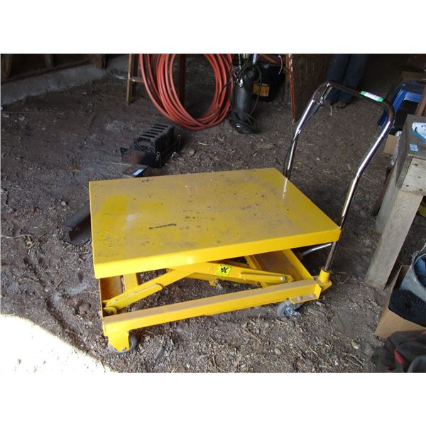 300kg hydraulic lift table