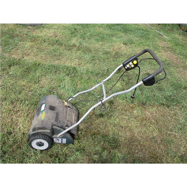 Yardworks electric dethatcher