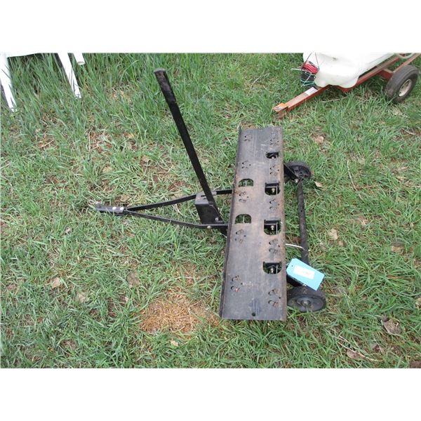 40" pull behind tractor harrow - Brinly - serial 12085426