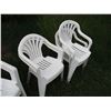Image 3 : (8) plastic chairs