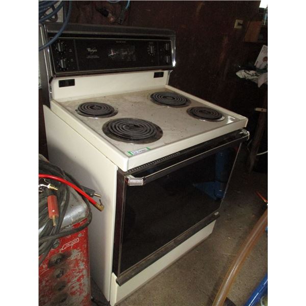 Electric stove - working