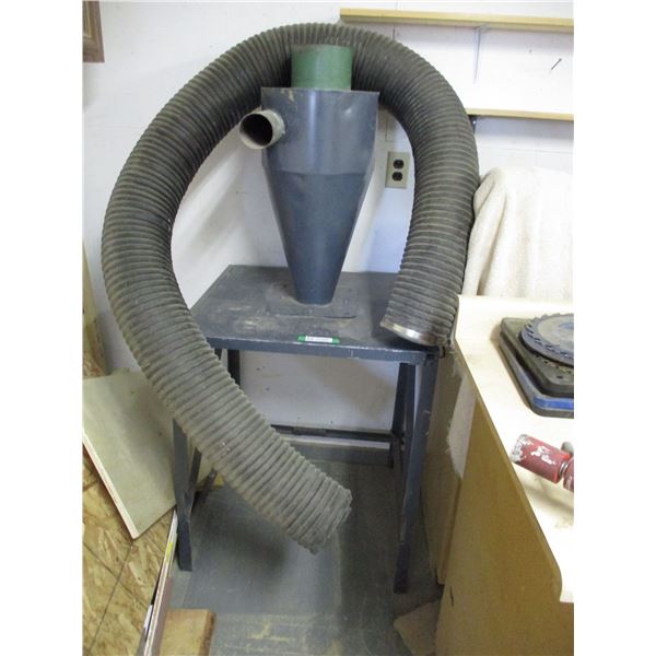 Cyclone on stand with hose - 26"x24"x59"