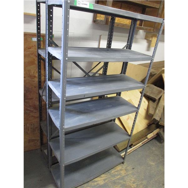 2X THE BID - 6-tiered shelves