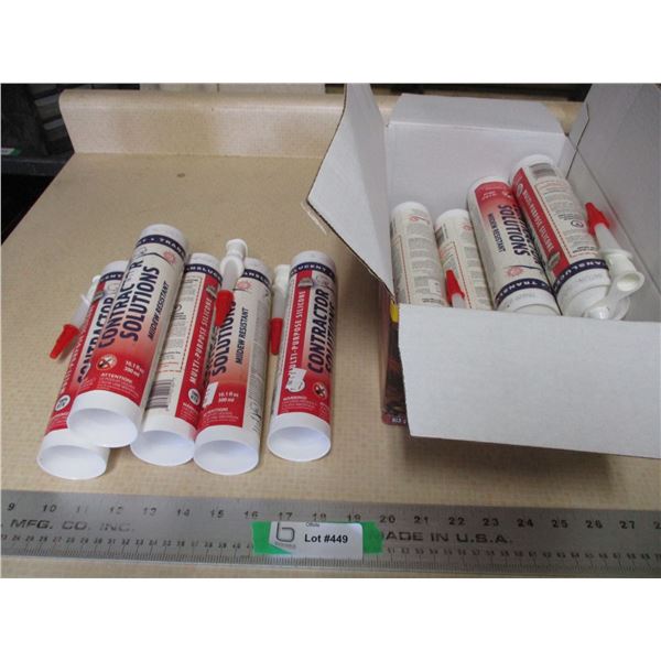 10X THE BID - Contractors Silicone