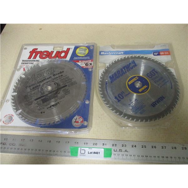 (2) 10" blades
