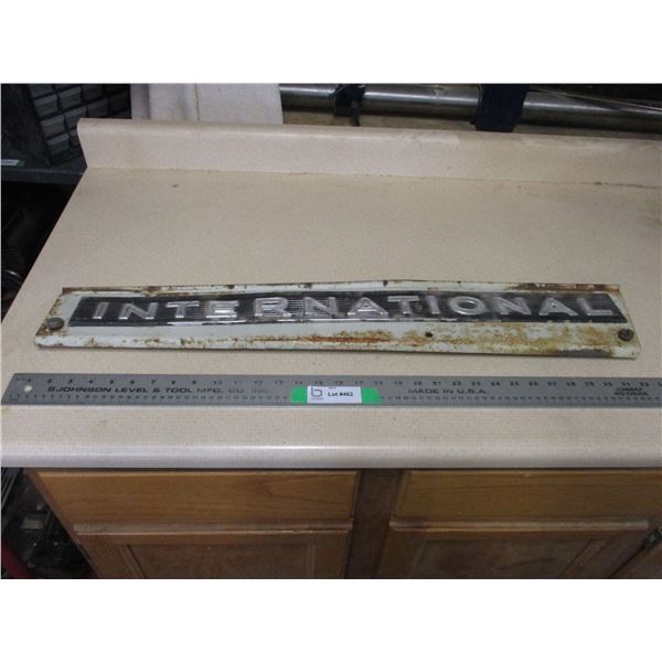 International emblem - 31" long