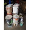 Image 1 : Lot of paint 1/2 used, some full
