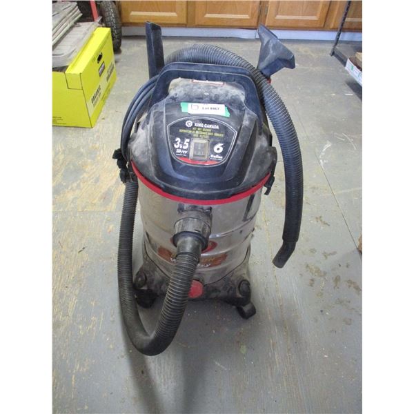 King Canada 6 gallon shop vacuum