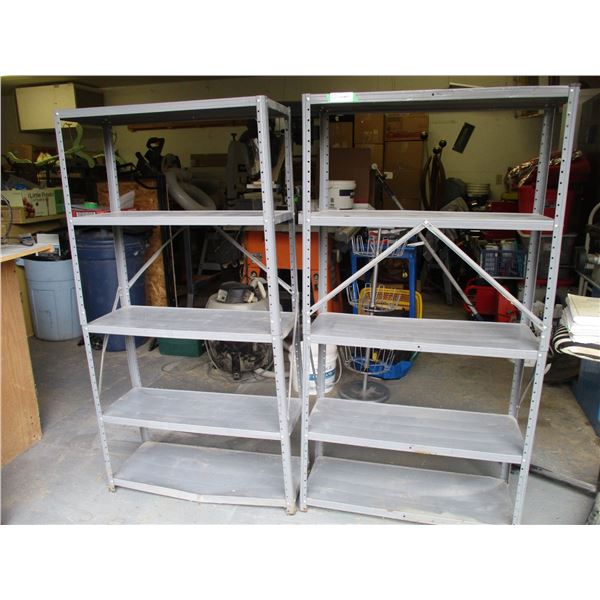 2X THE BID - 4-tier shelves