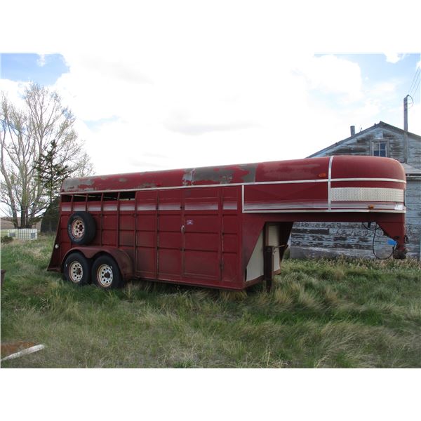 1992 Cow-Poke Livestock Trailer (6x15ft) : 2D9GNSS22N1100068
