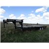 Image 2 : 2010 Canada Custom Gooseneck (Flat Deck) Trailer - 24ft (Tandem axle) - SN: 2N9BS2111AS041338