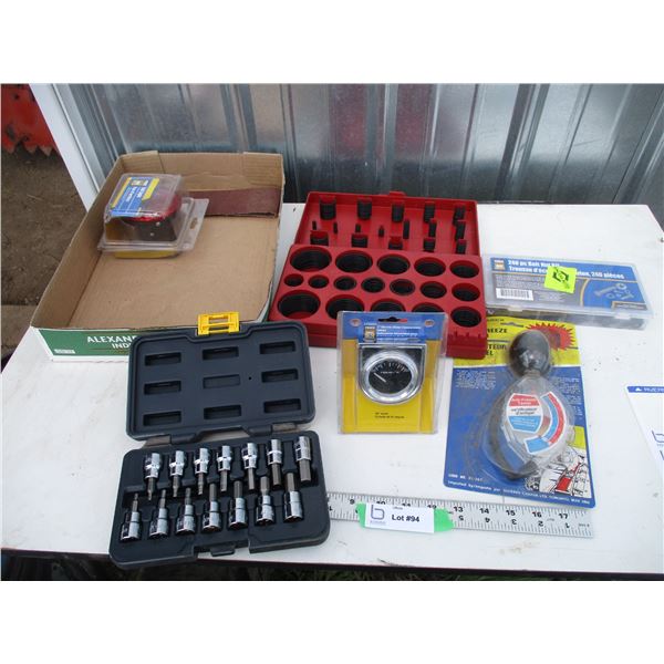 O-ring kit, gauge, bolt nut kit