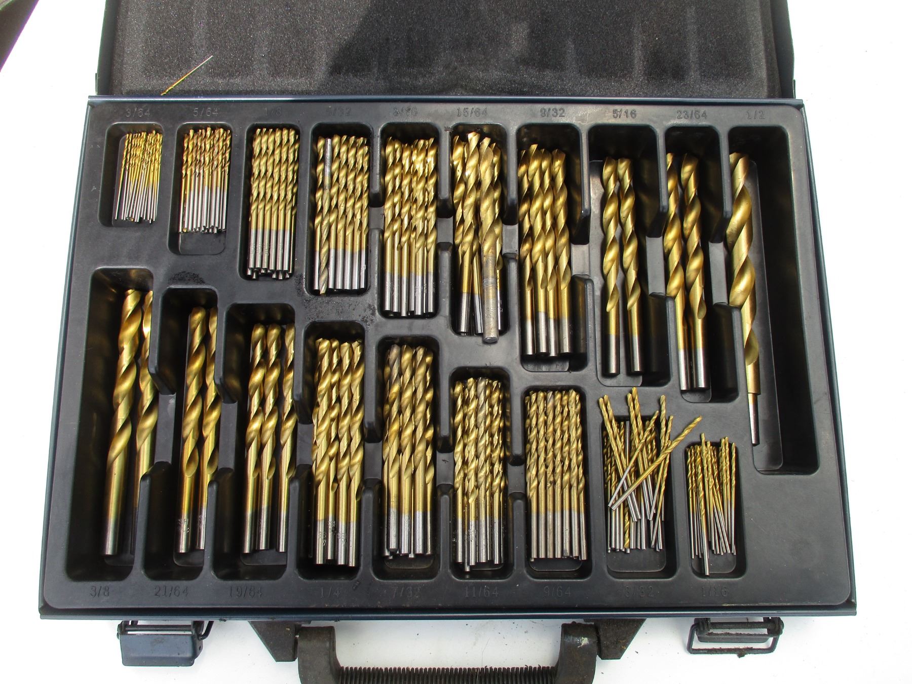 Mastercraft drill bit set in case Bodnarus Auctioneering