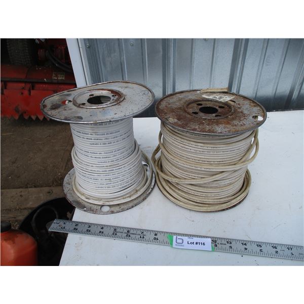 (2) rolls of electrical wire
