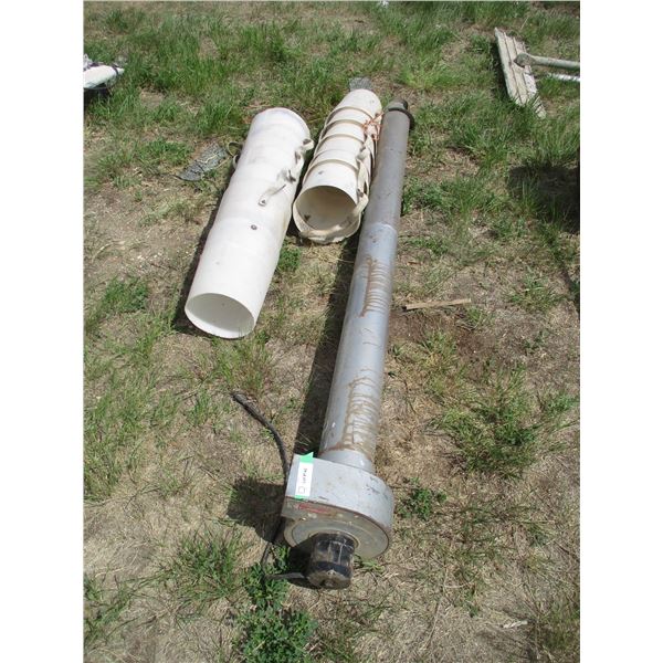 Auger spout with auger Ext