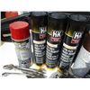 Image 2 : (3) Grease tubes + spray paint + tools