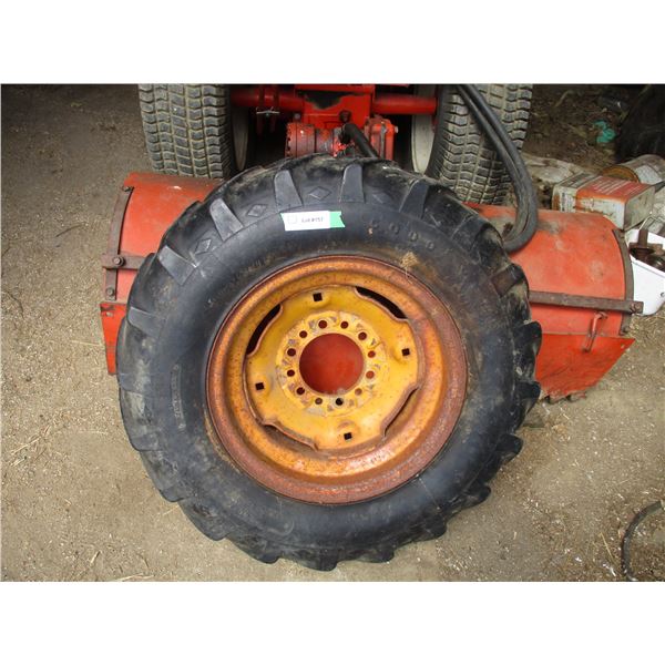 Goodyear tire on rim - 7.6-15