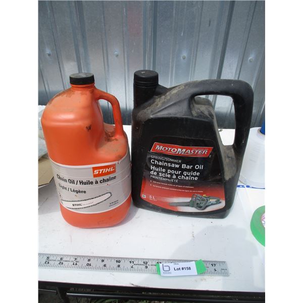 (2) Chainsaw oil