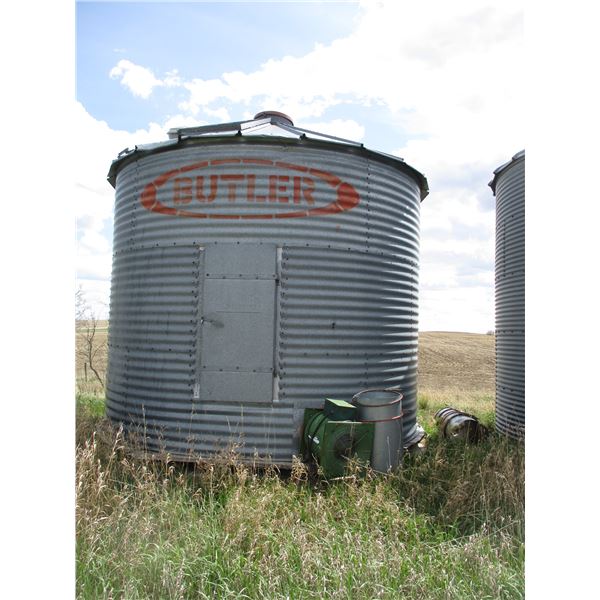 1400 Bushel - Butler Wooden Floor with Aeration