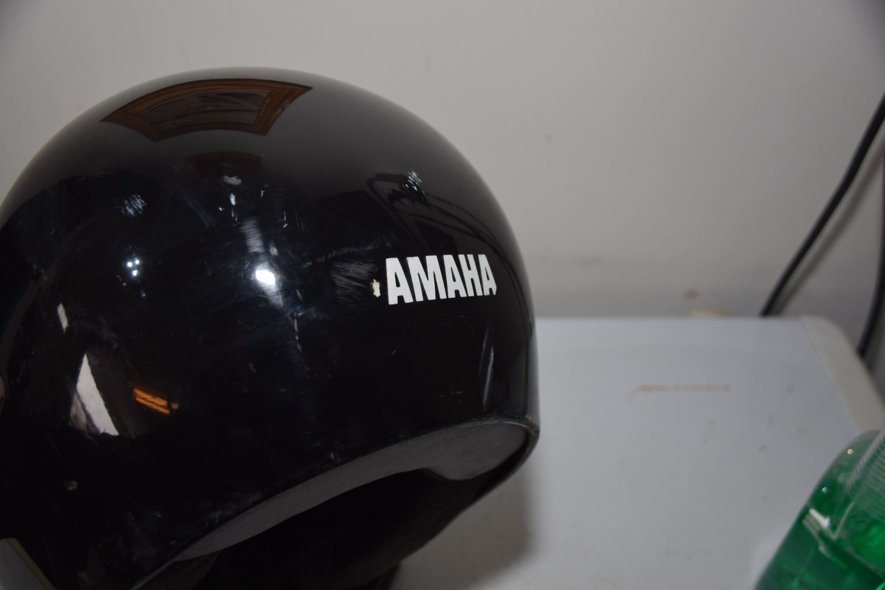 Vintage Yamaha snowmobile helmet